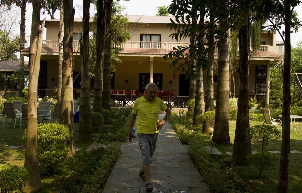 Hotel Parkland Sauraha Exterior photo